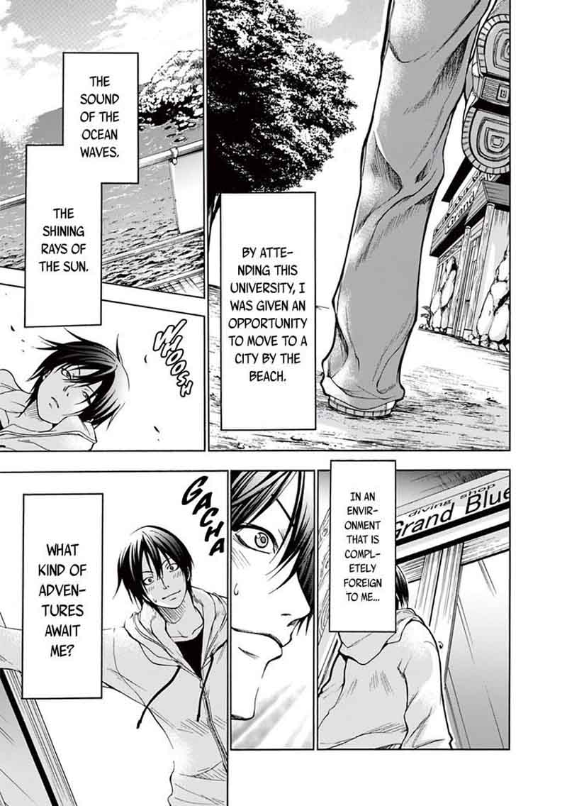 Grand Blue Dreaming Manga Chapter 1 page 10 - Deep Blue