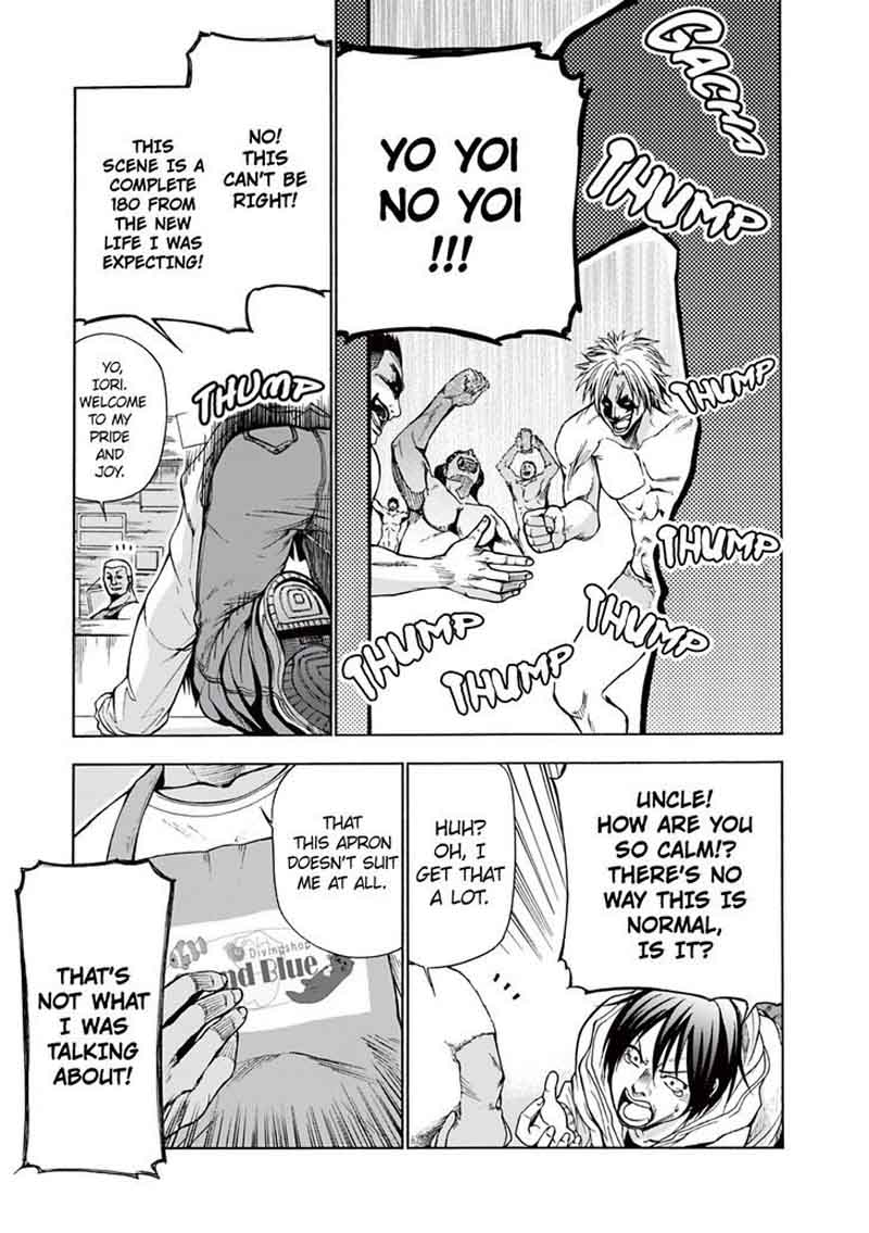 Grand Blue Dreaming Manga Chapter 1 page 13 - Deep Blue