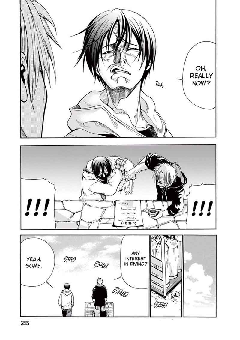 Grand Blue Dreaming Manga Chapter 1 page 23 - Deep Blue