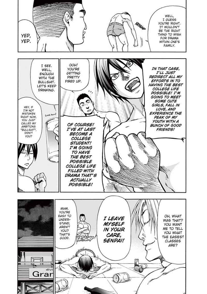Grand Blue Dreaming Manga Chapter 1 page 41 - Deep Blue