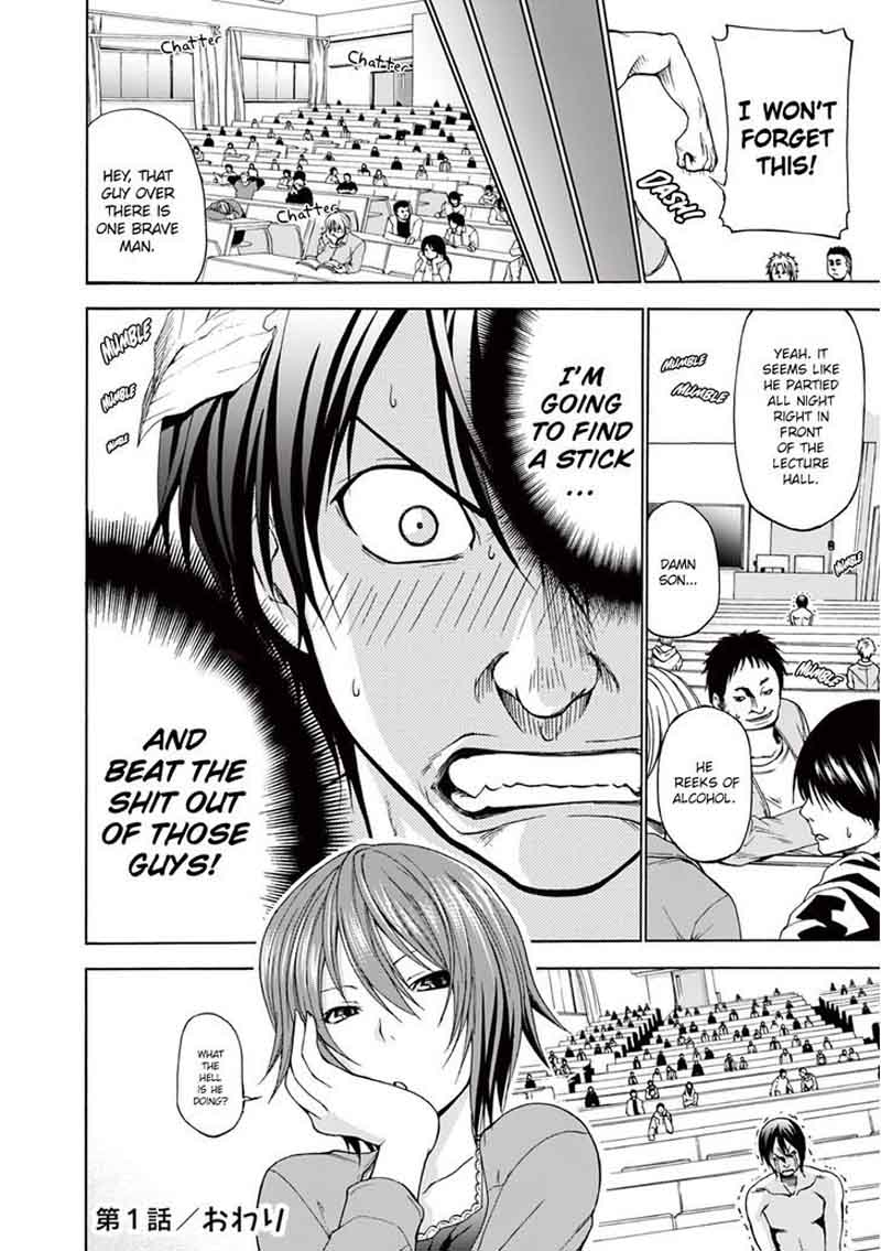 Grand Blue Dreaming Manga Chapter 1 page 48 - Deep Blue