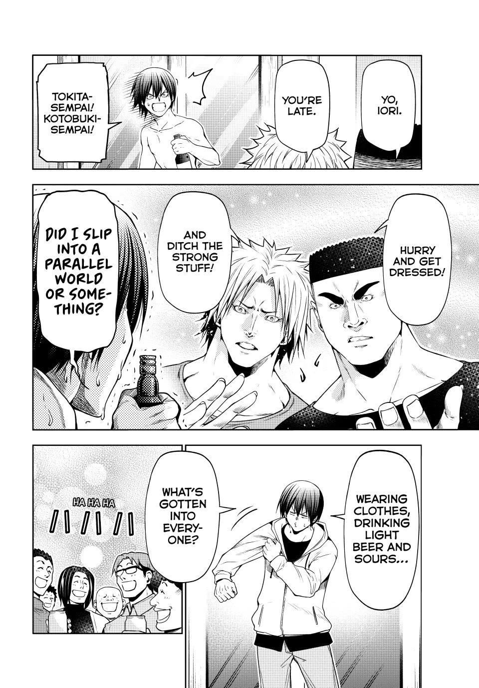 Grand Blue Dreaming Manga Chapter 100 page 12 - Anniversary!