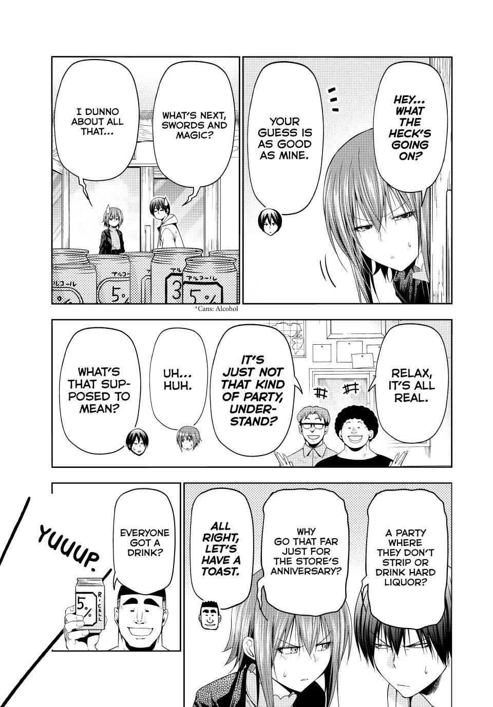 Grand Blue Dreaming Manga Chapter 100 page 13 - Anniversary!