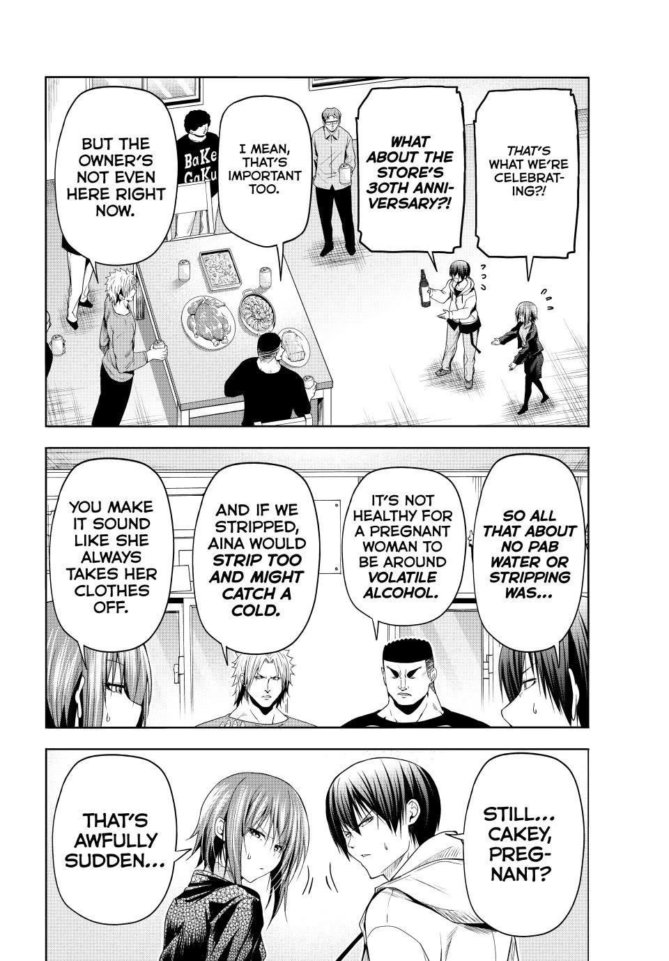 Grand Blue Dreaming Manga Chapter 100 page 16 - Anniversary!