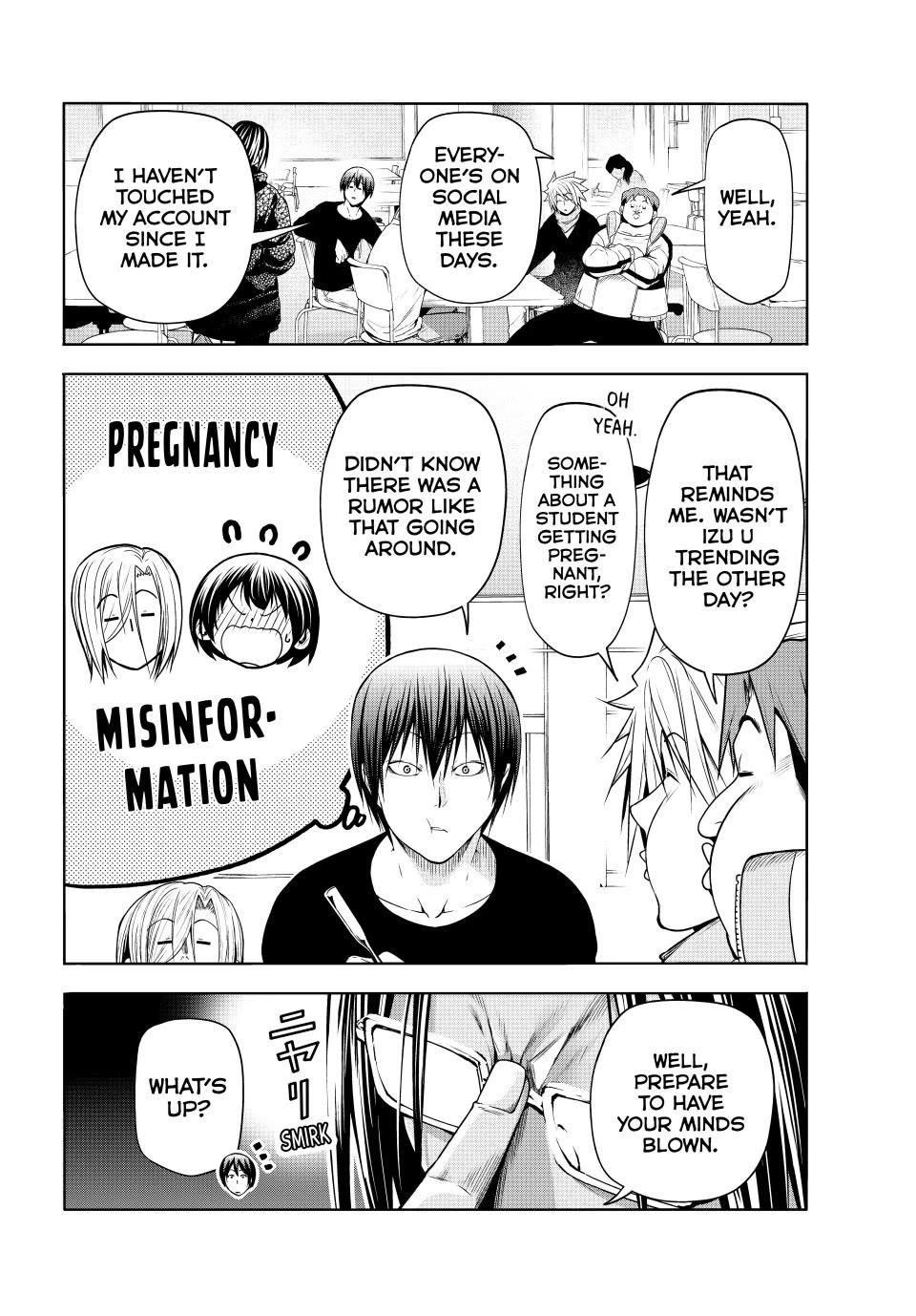 Grand Blue Dreaming Manga Chapter 101 page 2 - Influencer