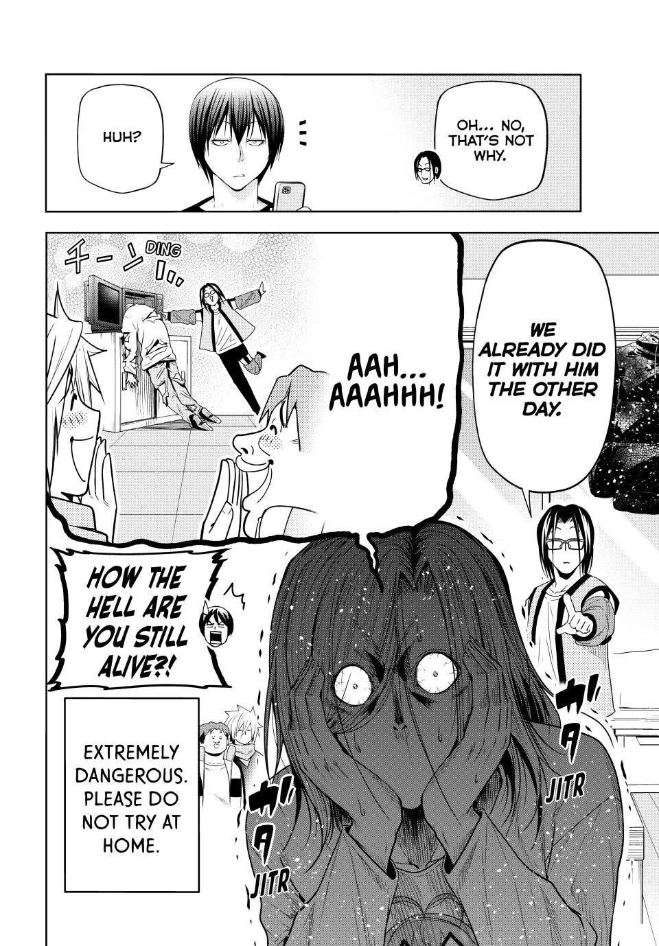Grand Blue Dreaming Manga Chapter 101 page 28 - Influencer