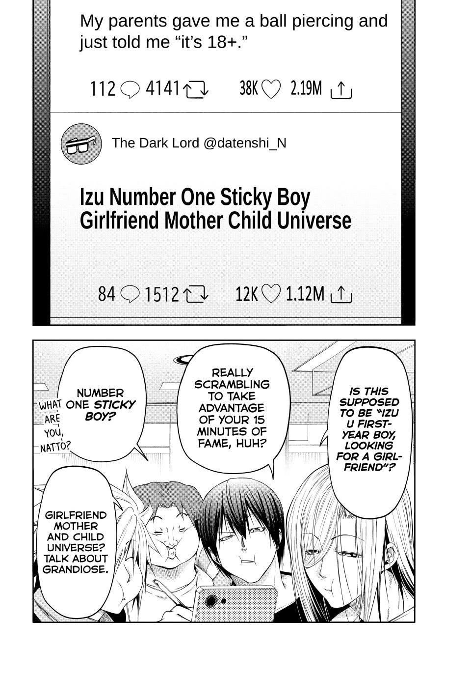 Grand Blue Dreaming Manga Chapter 101 page 6 - Influencer