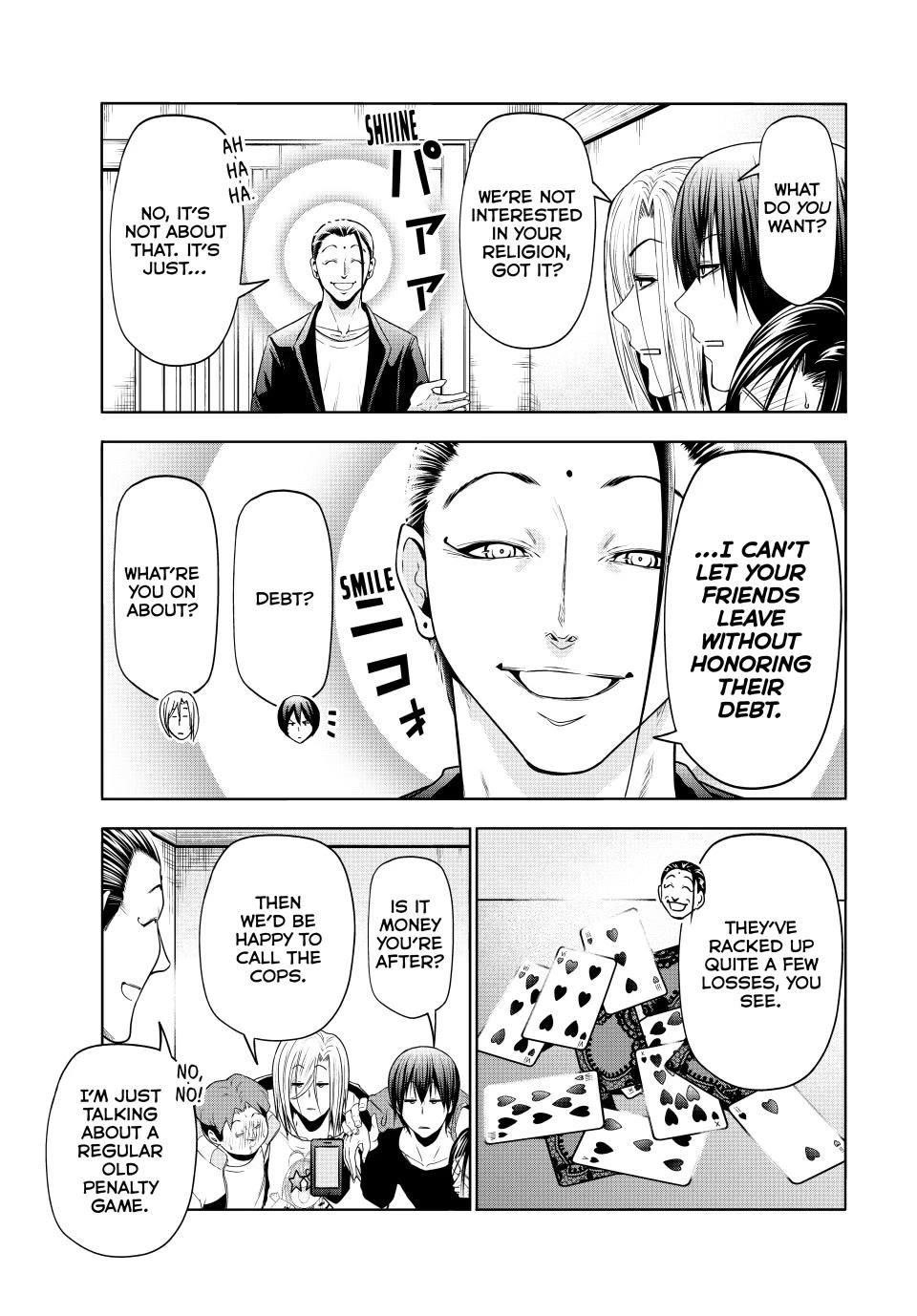 Grand Blue Dreaming Manga Chapter 102 page 21 - Proselytism