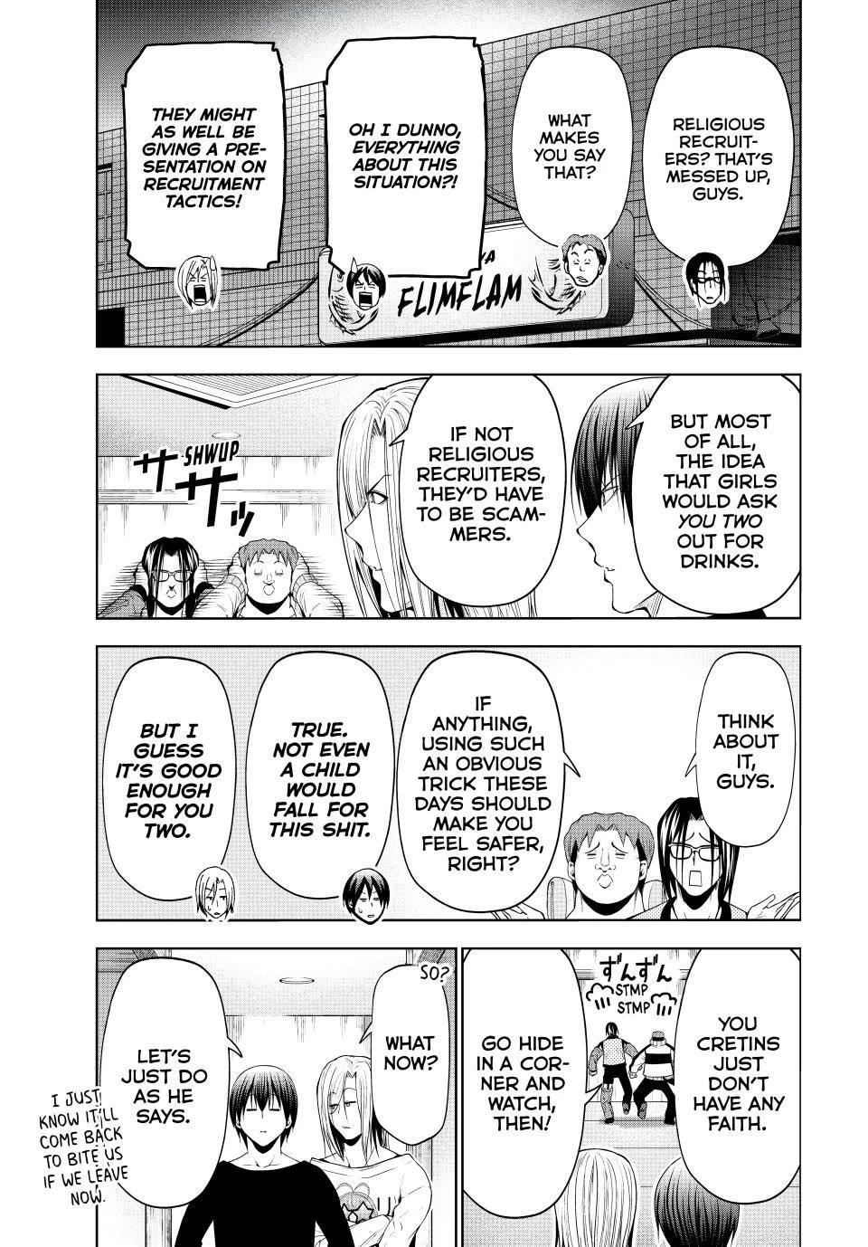 Grand Blue Dreaming Manga Chapter 102 page 3 - Proselytism