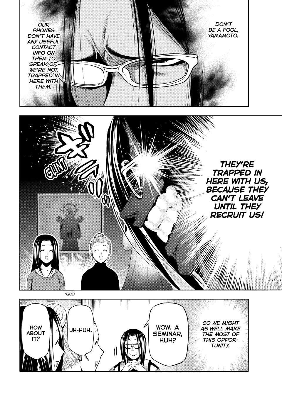 Grand Blue Dreaming Manga Chapter 102 page 8 - Proselytism