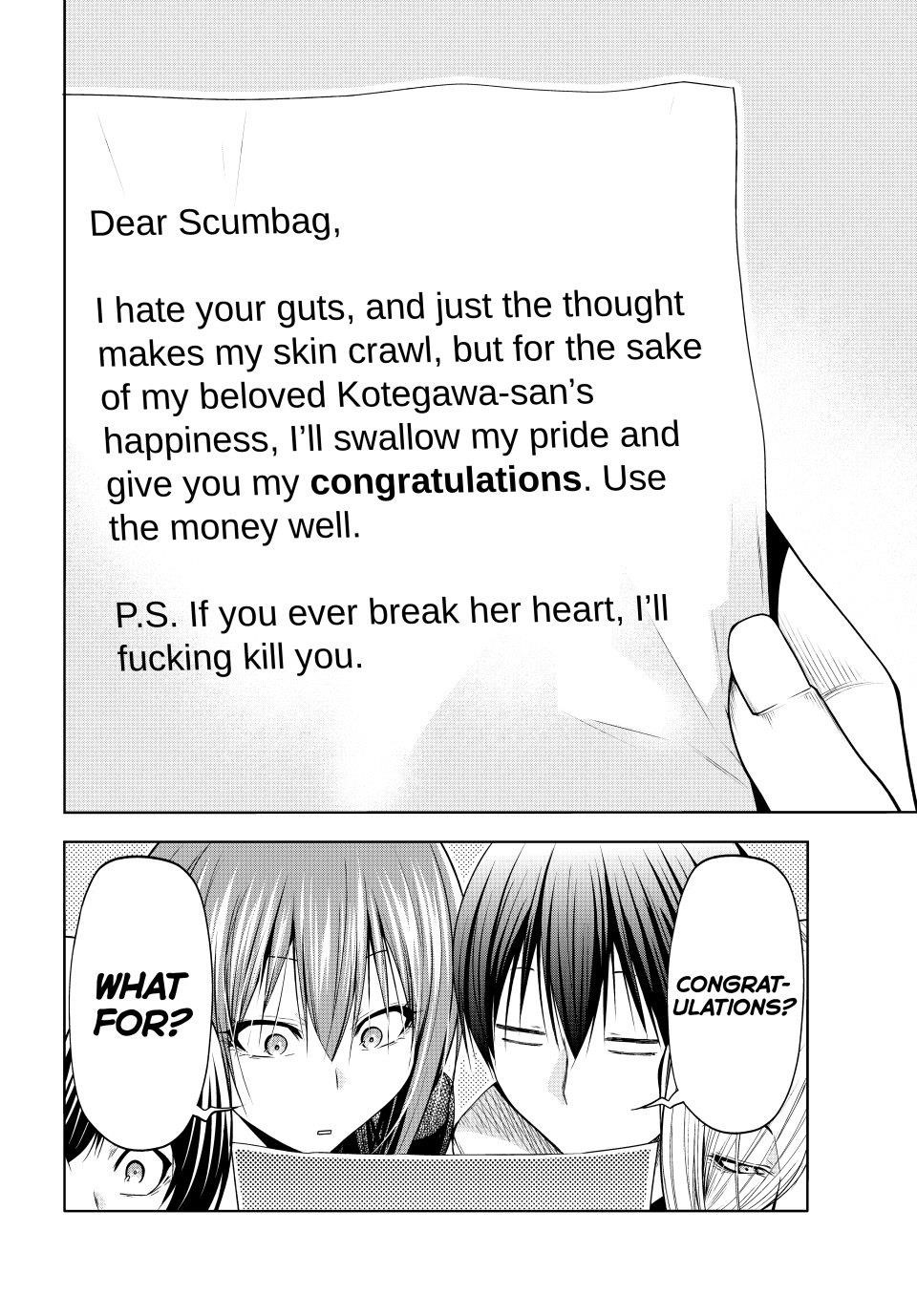 Grand Blue Dreaming Manga Chapter 103 page 26 - Congratulatory Gift