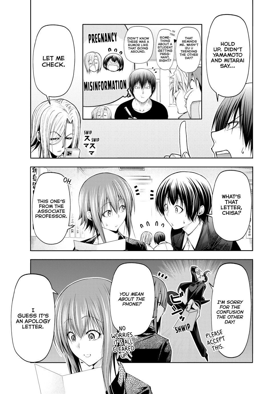 Grand Blue Dreaming Manga Chapter 103 page 29 - Congratulatory Gift