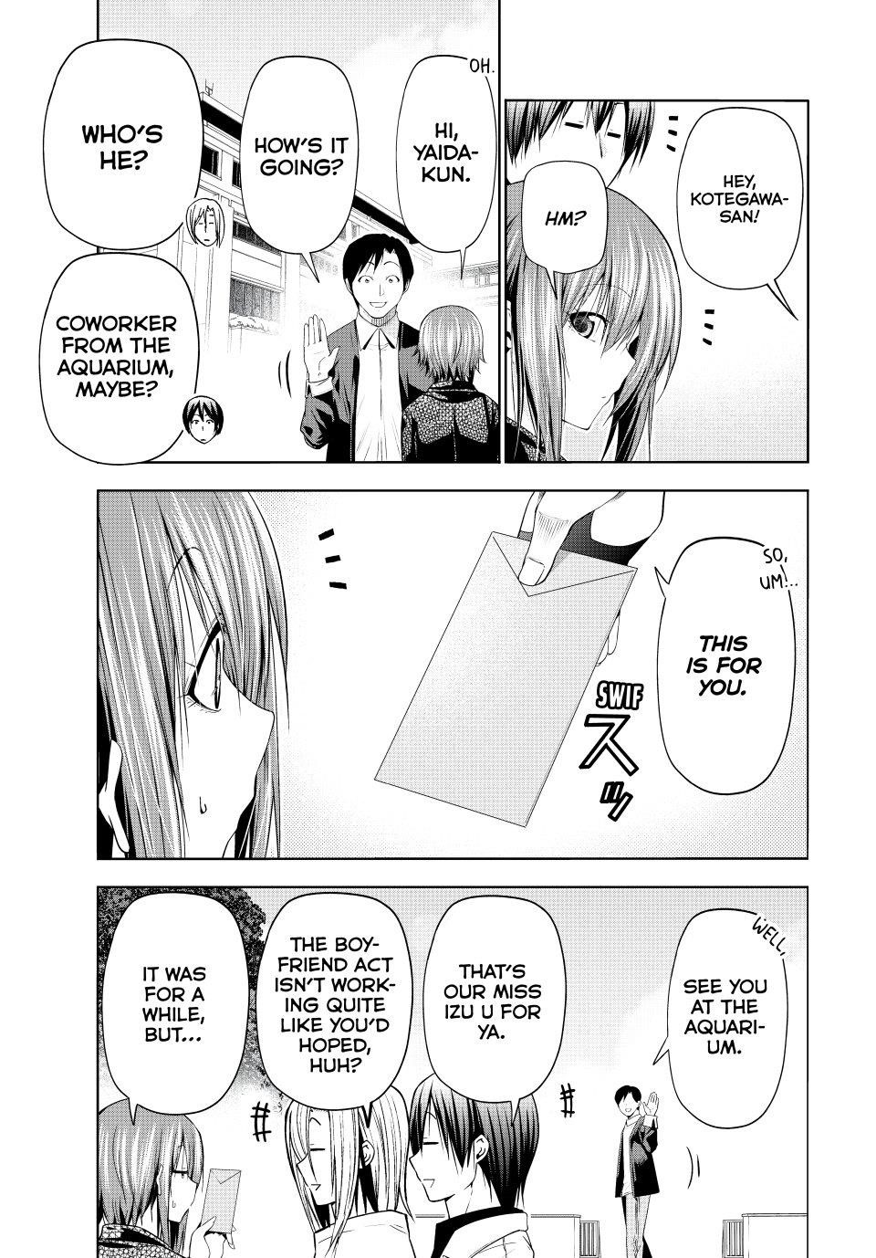 Grand Blue Dreaming Manga Chapter 103 page 3 - Congratulatory Gift