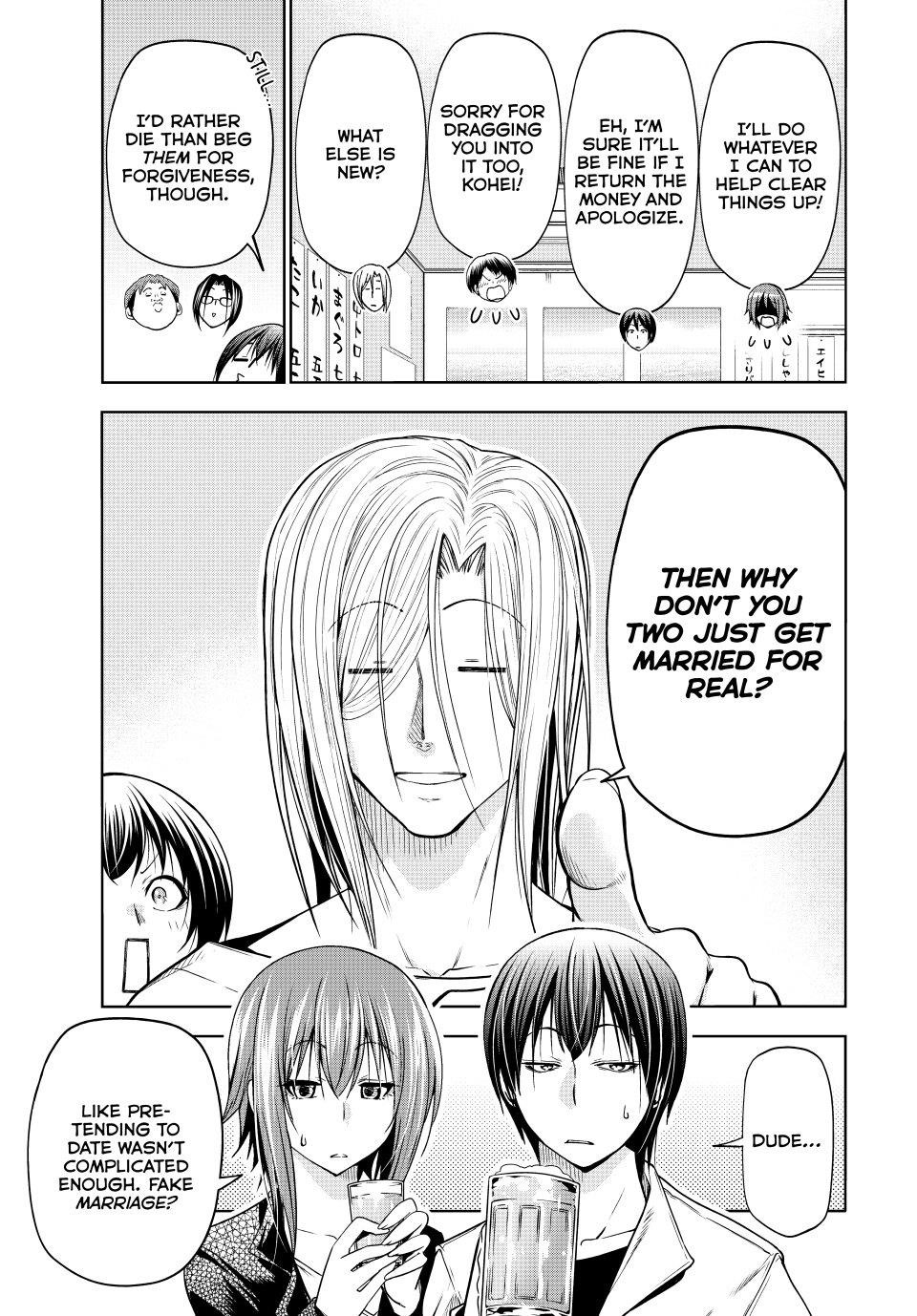 Grand Blue Dreaming Manga Chapter 103 page 33 - Congratulatory Gift