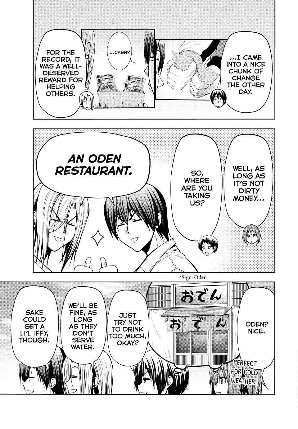 Grand Blue Dreaming Manga Chapter 103 page 7 - Congratulatory Gift