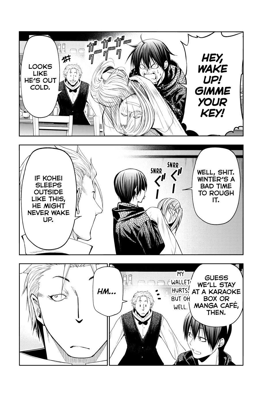 Grand Blue Dreaming Manga Chapter 104 page 22 - Spooky Stuff