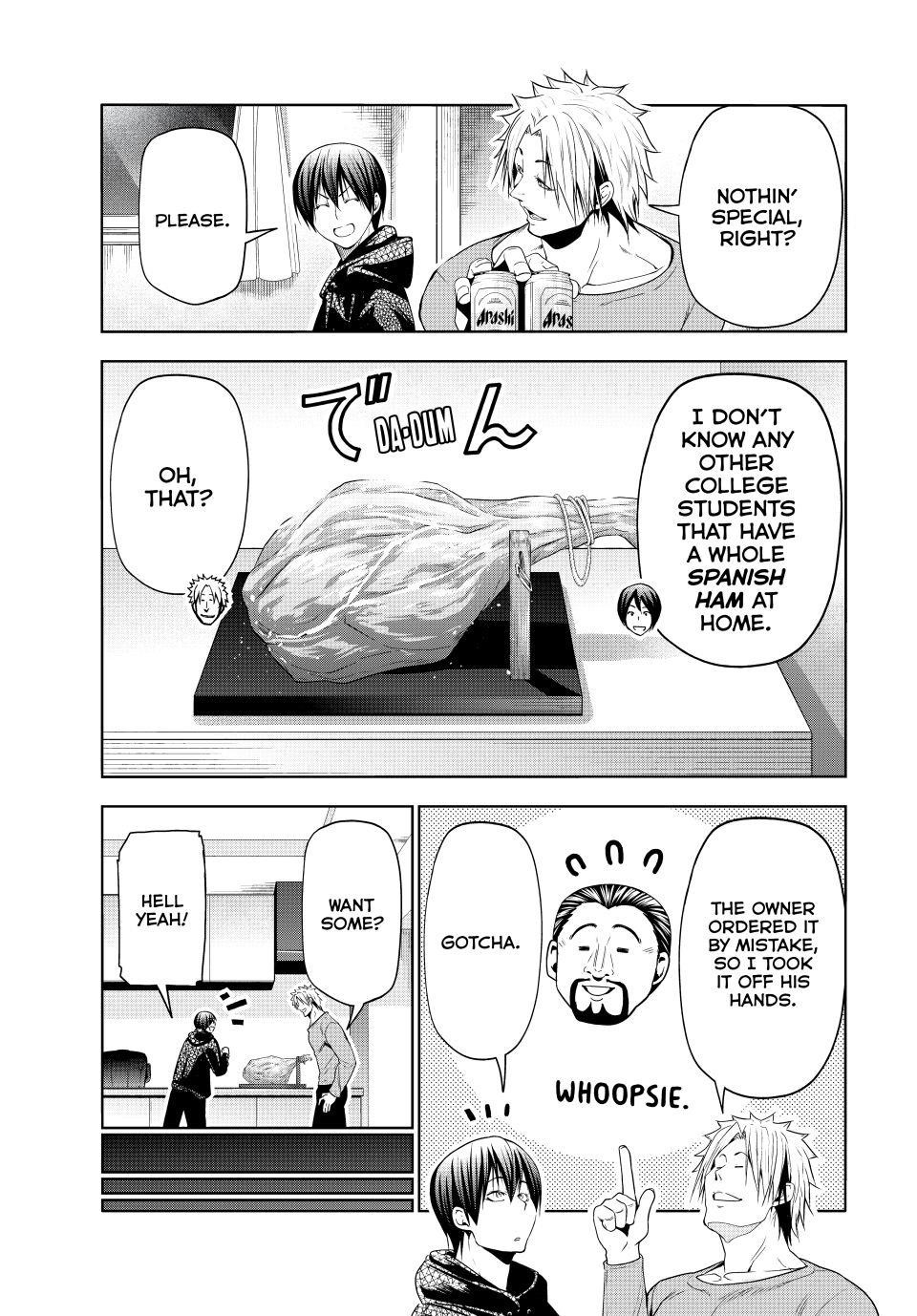 Grand Blue Dreaming Manga Chapter 104 page 25 - Spooky Stuff