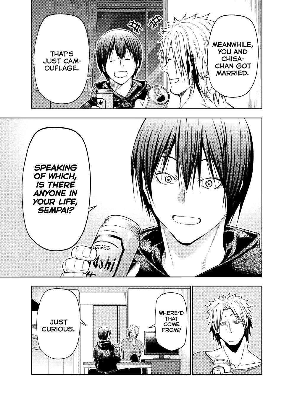 Grand Blue Dreaming Manga Chapter 104 page 27 - Spooky Stuff