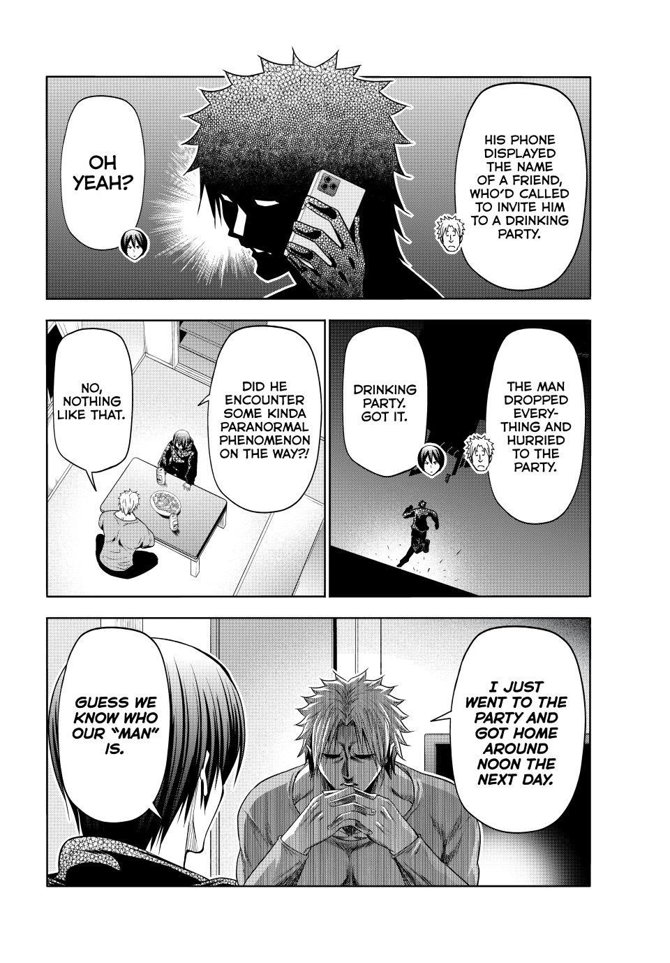 Grand Blue Dreaming Manga Chapter 104 page 32 - Spooky Stuff