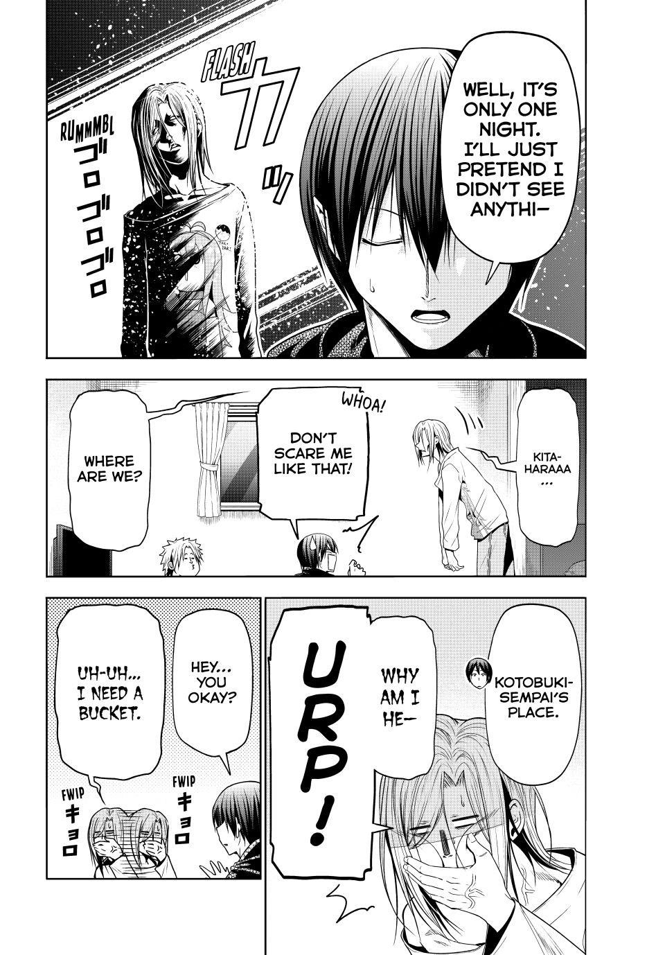 Grand Blue Dreaming Manga Chapter 104 page 38 - Spooky Stuff