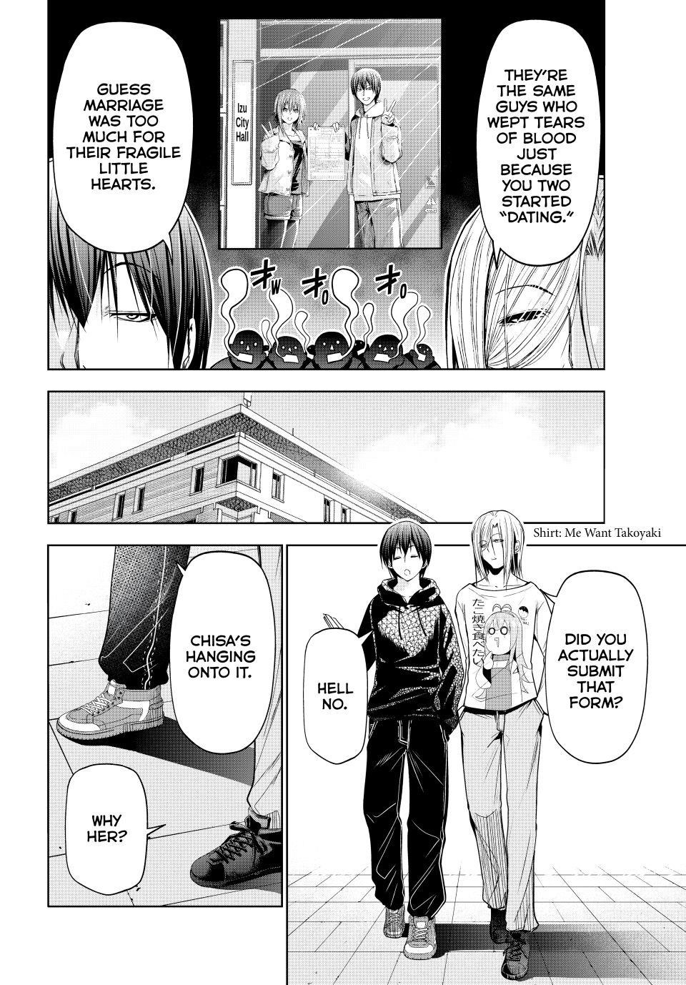 Grand Blue Dreaming Manga Chapter 104 page 4 - Spooky Stuff