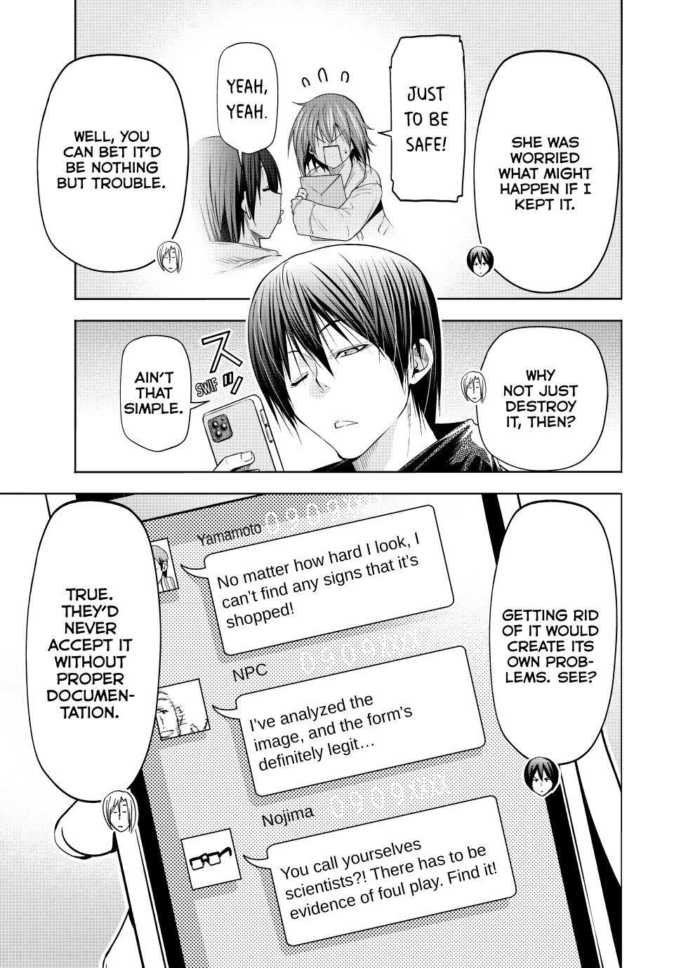 Grand Blue Dreaming Manga Chapter 104 page 5 - Spooky Stuff