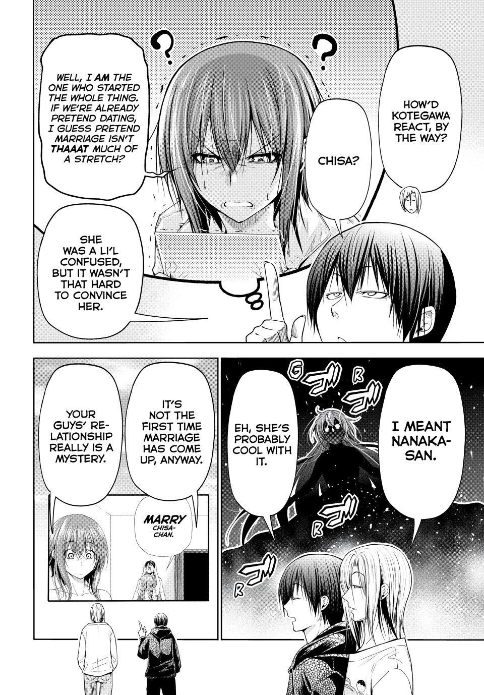 Grand Blue Dreaming Manga Chapter 104 page 6 - Spooky Stuff