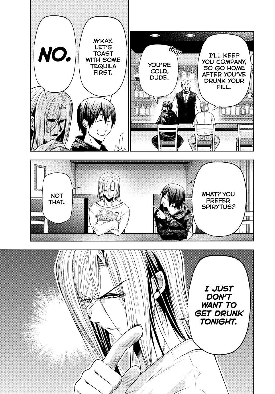 Grand Blue Dreaming Manga Chapter 104 page 9 - Spooky Stuff