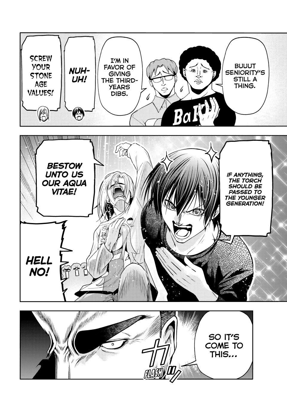 Grand Blue Dreaming Manga Chapter 105 page 14 - The Pinnacle of Flavor