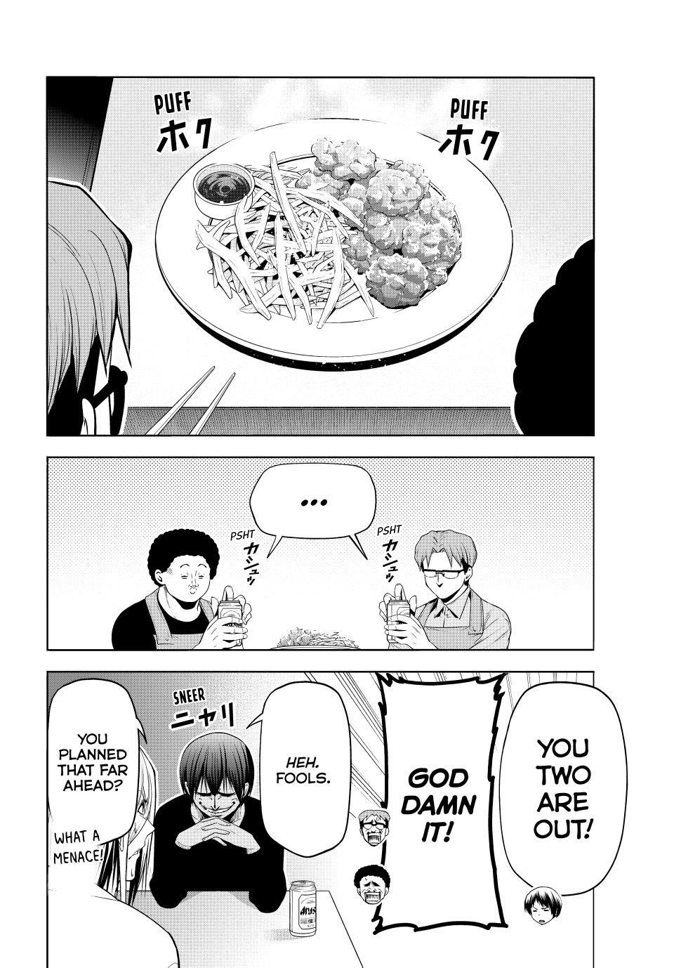 Grand Blue Dreaming Manga Chapter 105 page 28 - The Pinnacle of Flavor