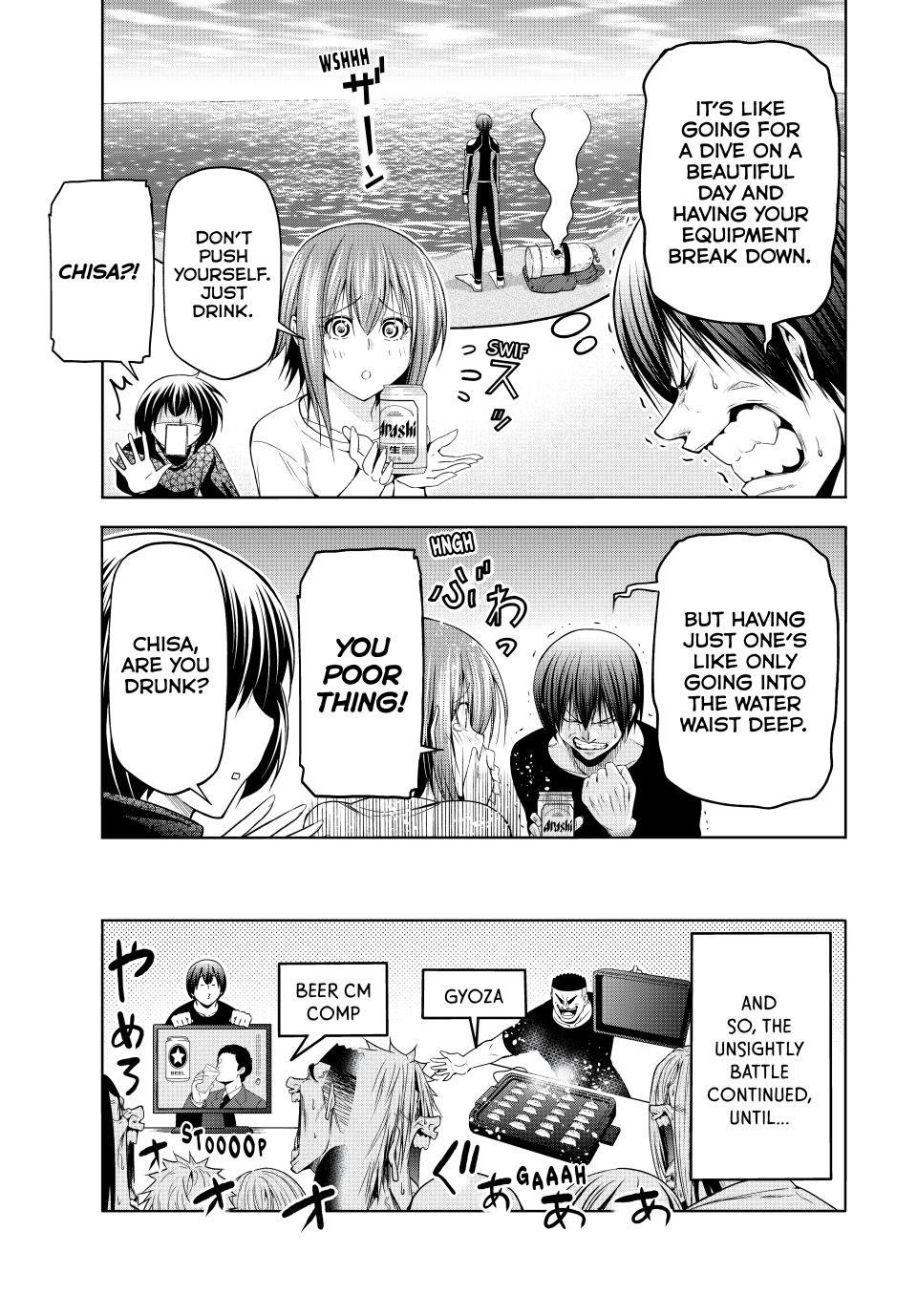Grand Blue Dreaming Manga Chapter 105 page 33 - The Pinnacle of Flavor