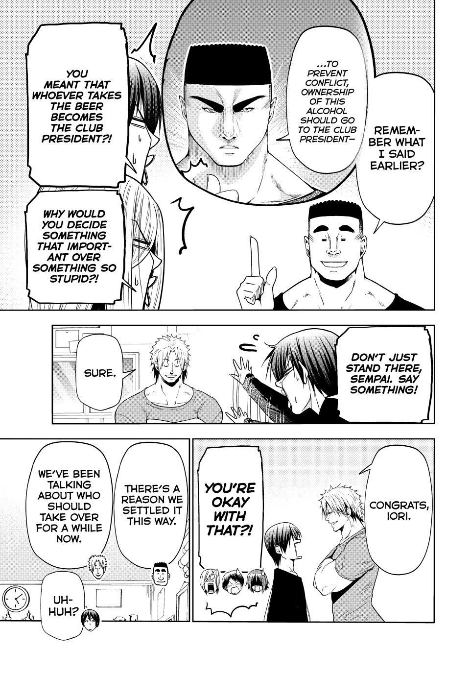 Grand Blue Dreaming Manga Chapter 105 page 41 - The Pinnacle of Flavor