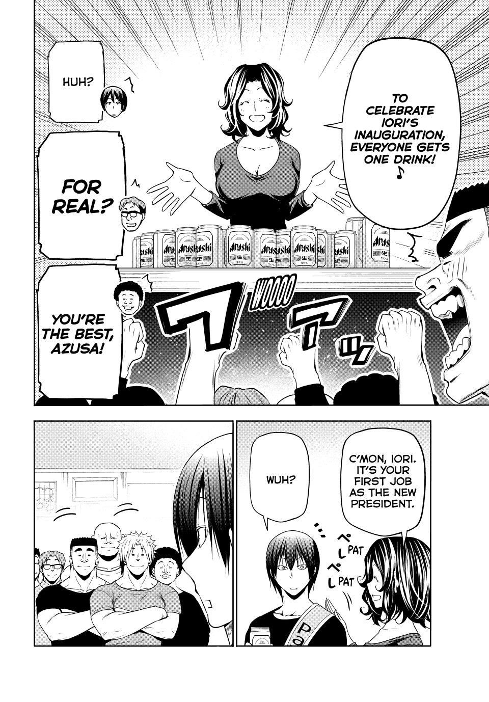 Grand Blue Dreaming Manga Chapter 105 page 50 - The Pinnacle of Flavor