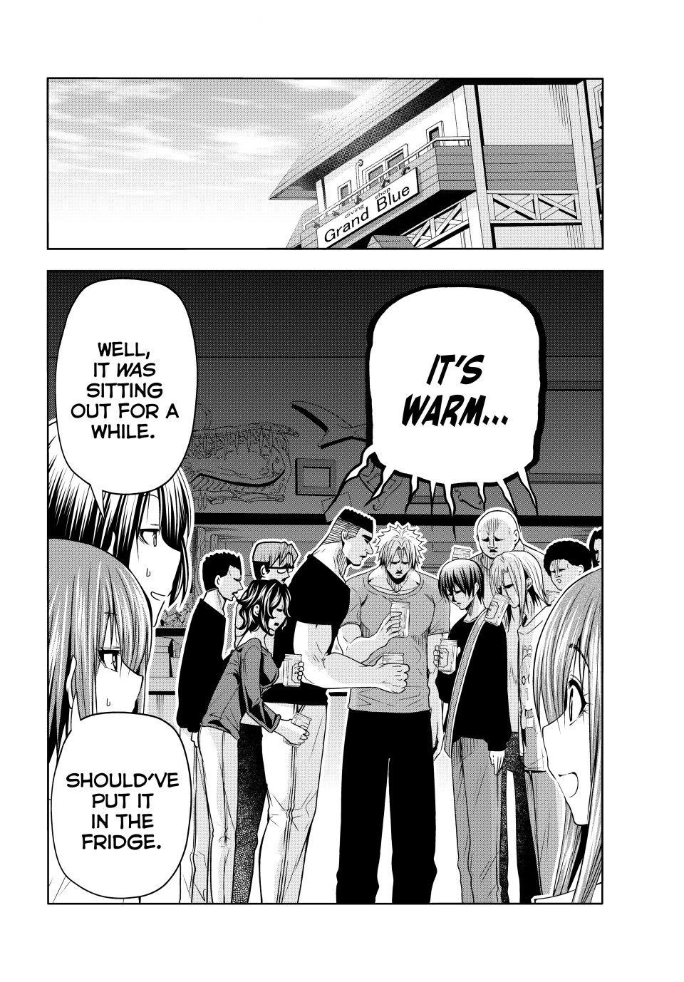 Grand Blue Dreaming Manga Chapter 105 page 54 - The Pinnacle of Flavor