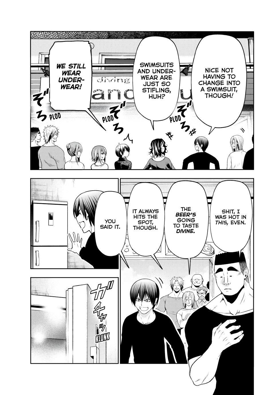 Grand Blue Dreaming Manga Chapter 105 page 7 - The Pinnacle of Flavor