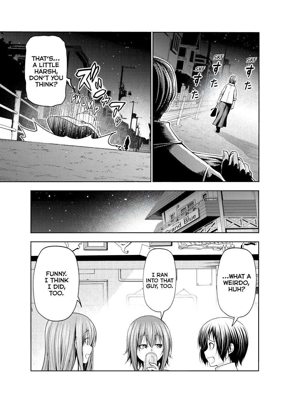 Grand Blue Dreaming Manga Chapter 107.6 page 11 - Extra: Playing Outside