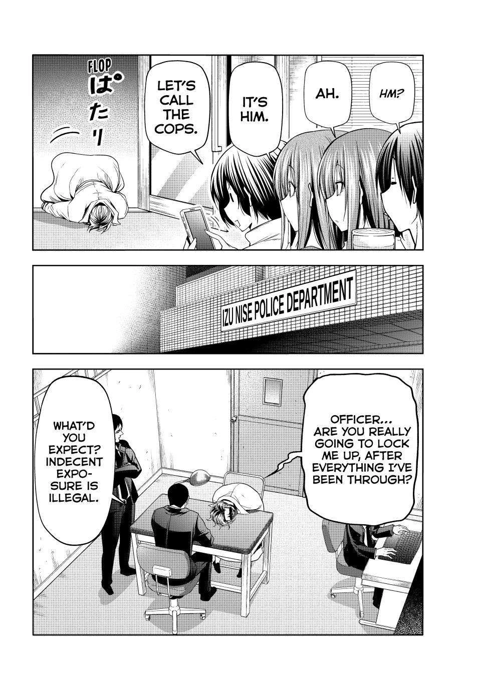 Grand Blue Dreaming Manga Chapter 107.6 page 22 - Extra: Playing Outside