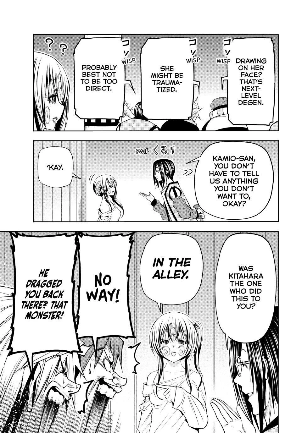 Grand Blue Dreaming Manga Chapter 108 page 15 - Escape