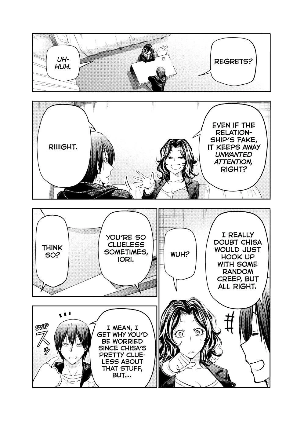 Grand Blue Dreaming Manga Chapter 108 page 27 - Escape