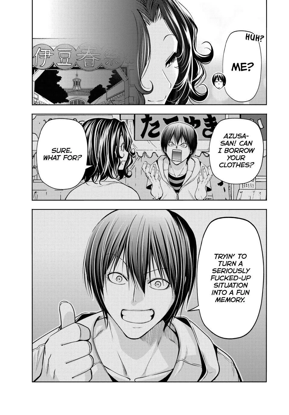 Grand Blue Dreaming Manga Chapter 108 page 29 - Escape