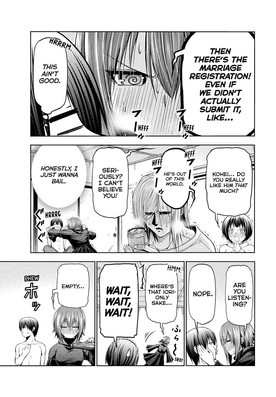 Grand Blue Dreaming Manga Chapter 108 page 3 - Escape
