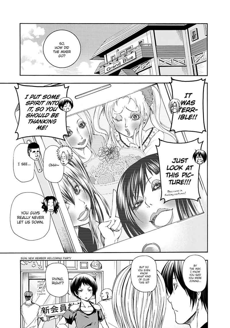 Grand Blue Dreaming Manga Chapter 11 page 1 - First Buddy