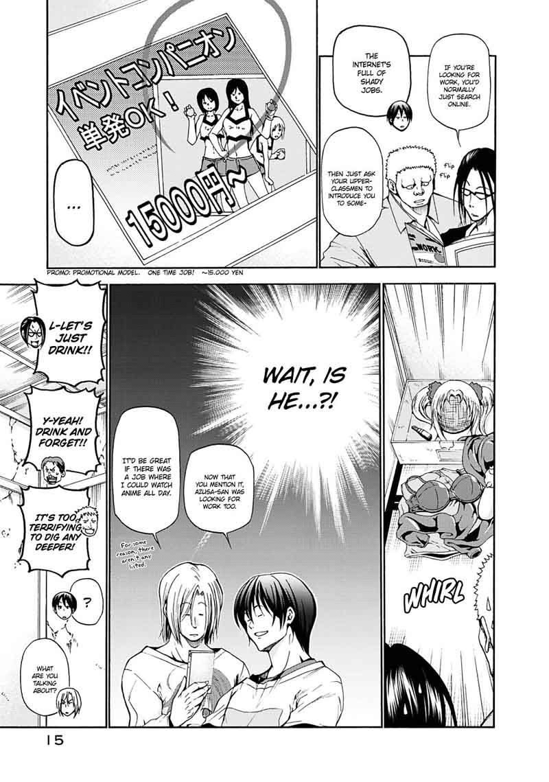 Grand Blue Dreaming Manga Chapter 13 page 15 - Drinking at Home