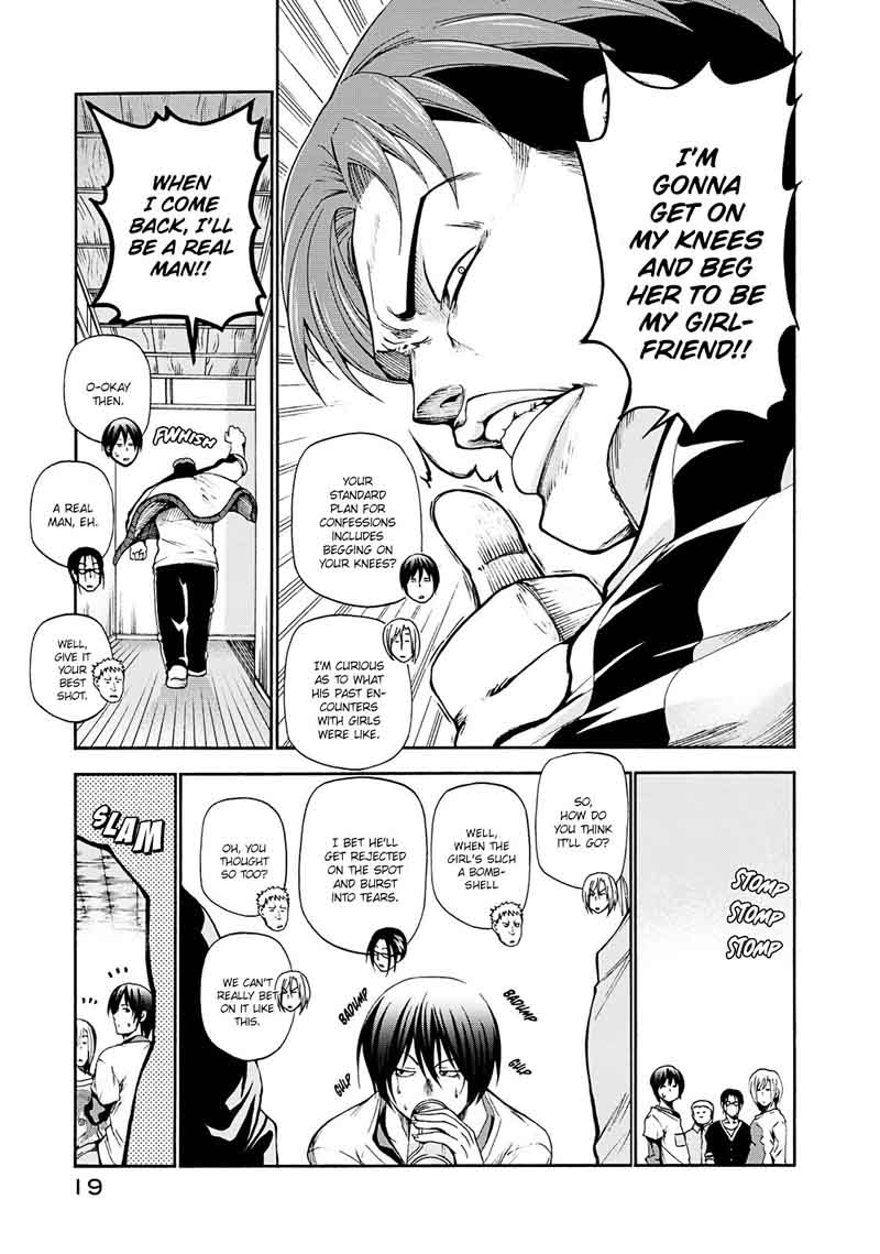 Grand Blue Dreaming Manga Chapter 13 page 19 - Drinking at Home