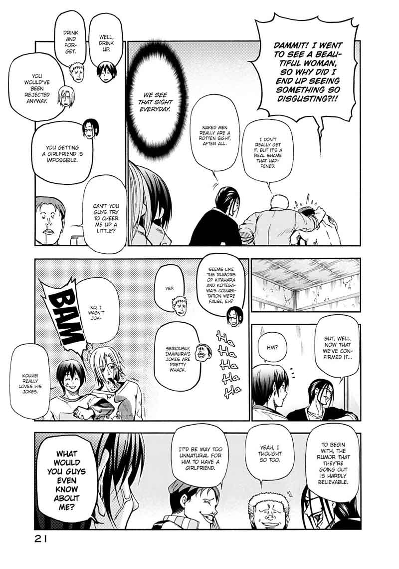 Grand Blue Dreaming Manga Chapter 13 page 21 - Drinking at Home