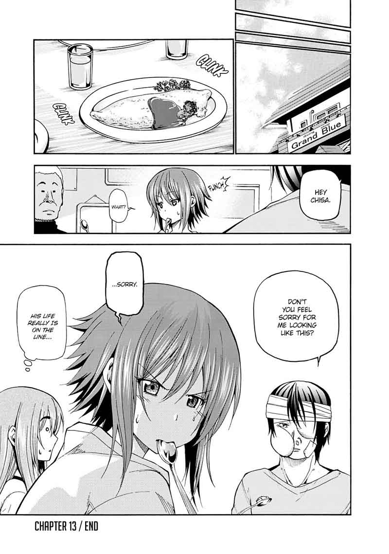 Grand Blue Dreaming Manga Chapter 13 page 25 - Drinking at Home