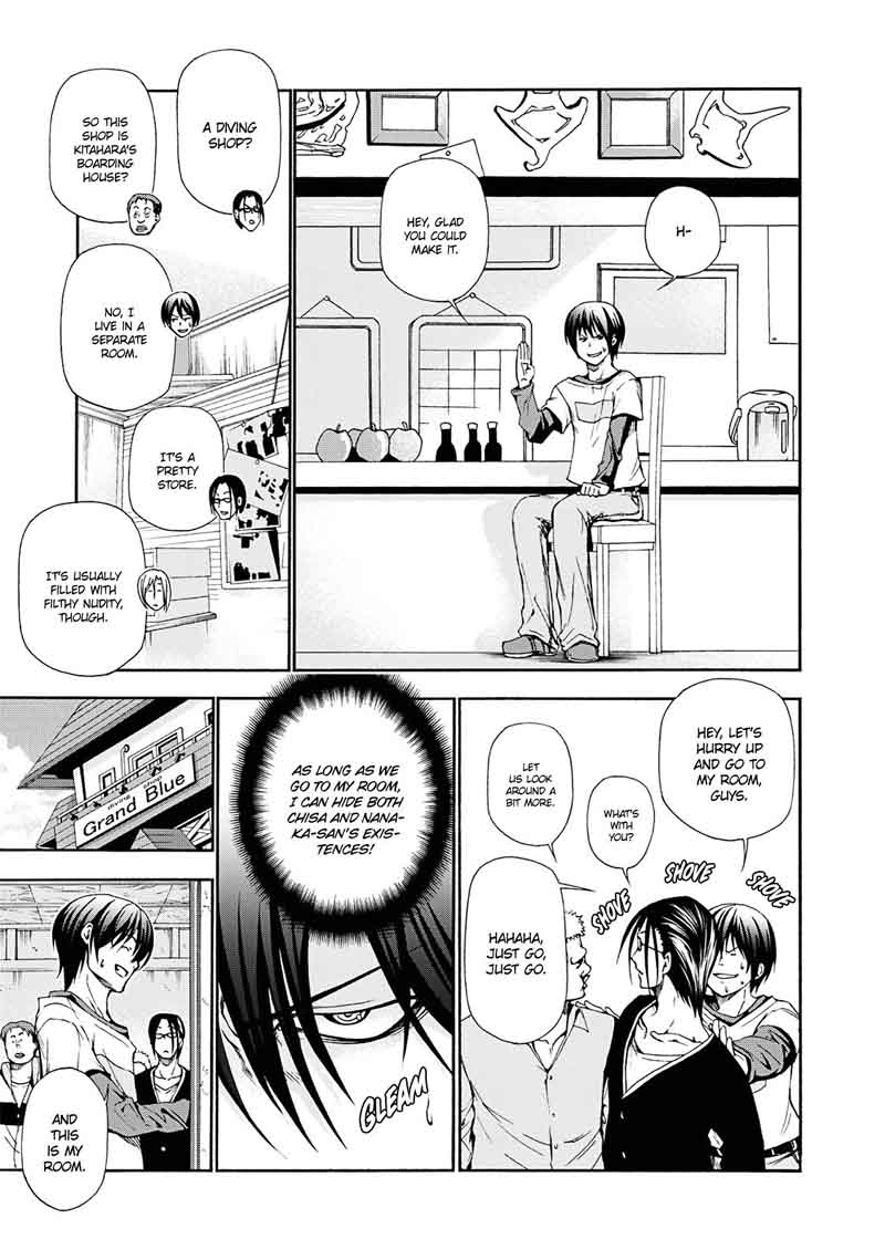 Grand Blue Dreaming Manga Chapter 13 page 9 - Drinking at Home