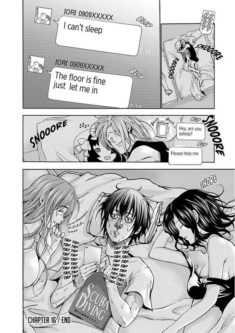 Grand Blue Dreaming Manga Chapter 16 page 41 - Okinawa Landing!