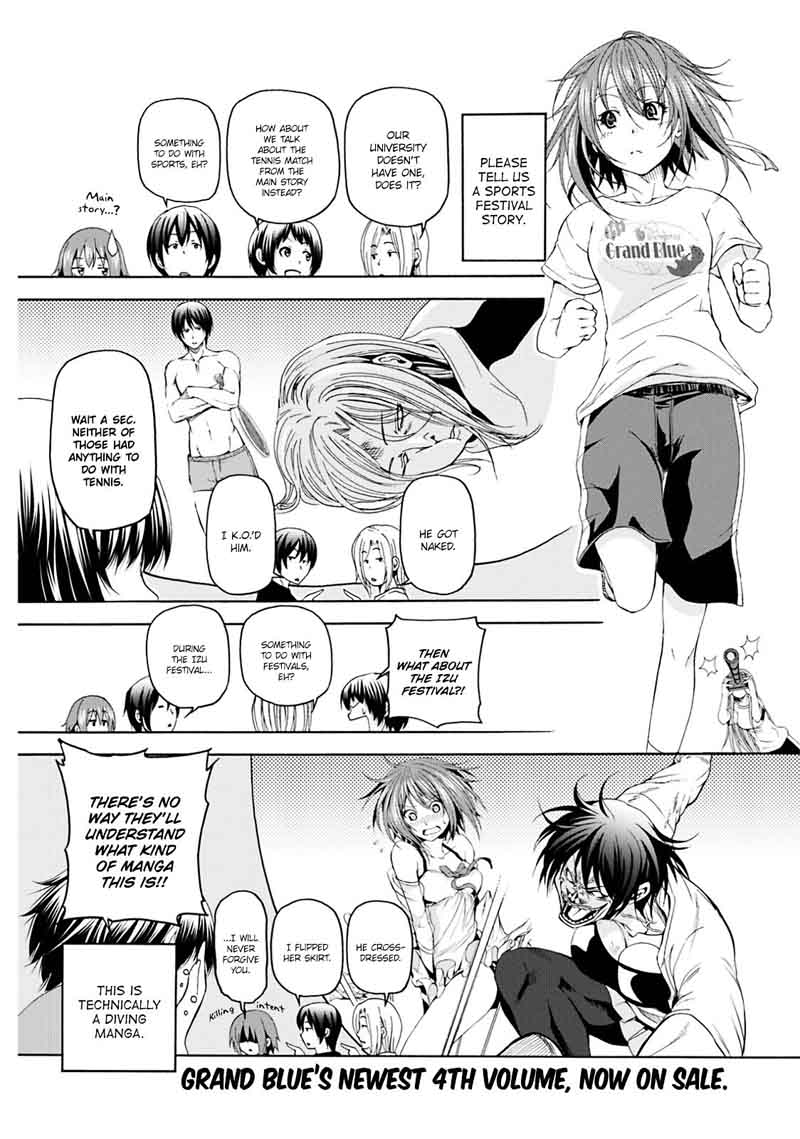 Grand Blue Dreaming Manga Chapter 17 page 57 - A Place Without Lies