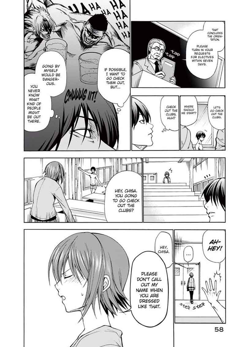 Grand Blue Dreaming Manga Chapter 2 page 6 - Welcoming Party